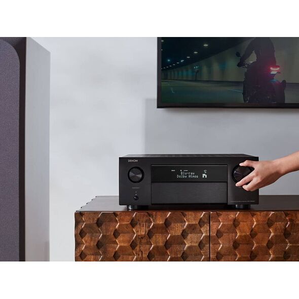 Stiprintuvas Denon AVC-X4800H, juodas