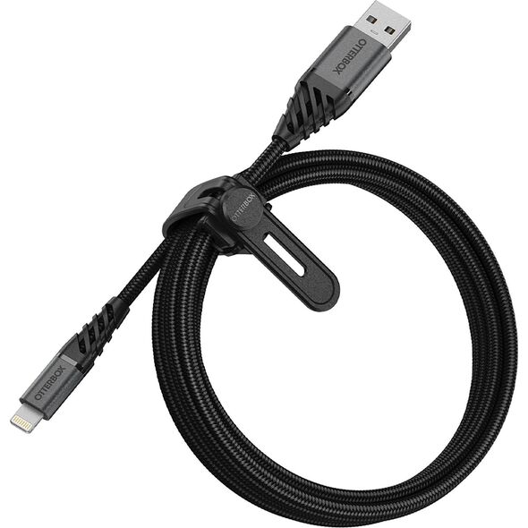 Kabel USB OtterBox USB-A - Lightning 2 m Czarny (78-52644)