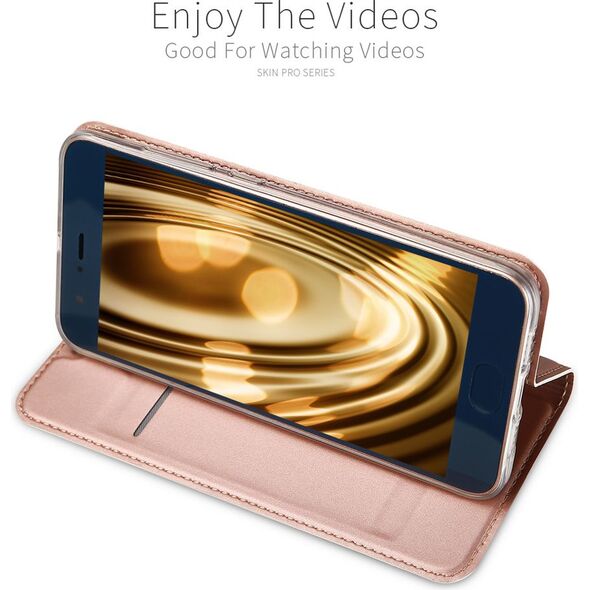 Dux Ducis Etui portfel Dux Ducis skin leather XIAOMI MI 6 jasny róż