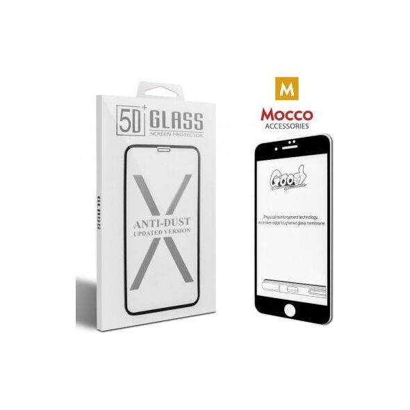 Mocco Mocco PRO+ Full Glue 5D Tempered Glass Full Coveraged with Frame Apple iPhone 6 / 6S Black