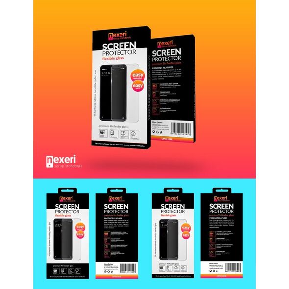 Nexeri Szkło hartowane flexible glass nano Nexeri HUAWEI MATE 20 uniwersalny