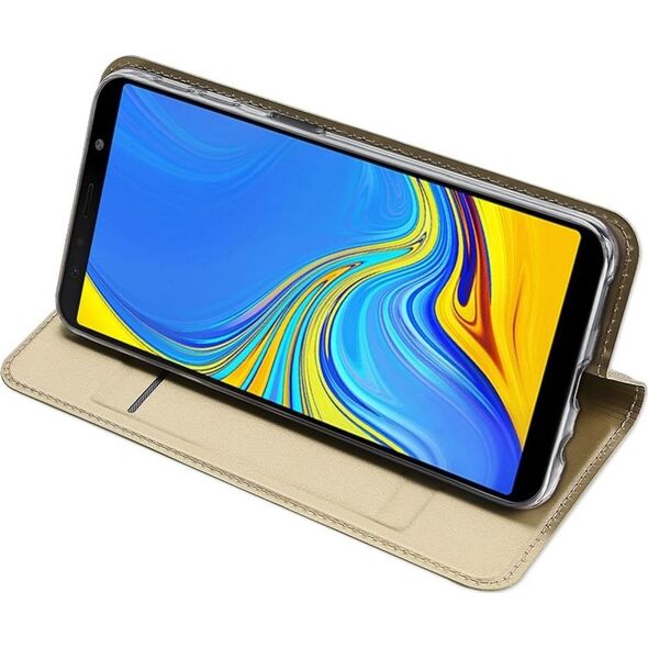Dux Ducis Etui skin leather Galaxy A30 złote