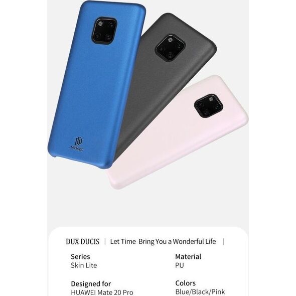 Dux Ducis Etui Dux Ducis Skin Lite HUAWEI MATE 30 LITE czarne uniwersalny