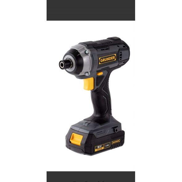 Wiertarko-wkrętarka Grunder TOOL KOMPL AK CDL1,218CWL1218E 18VBL 2AH