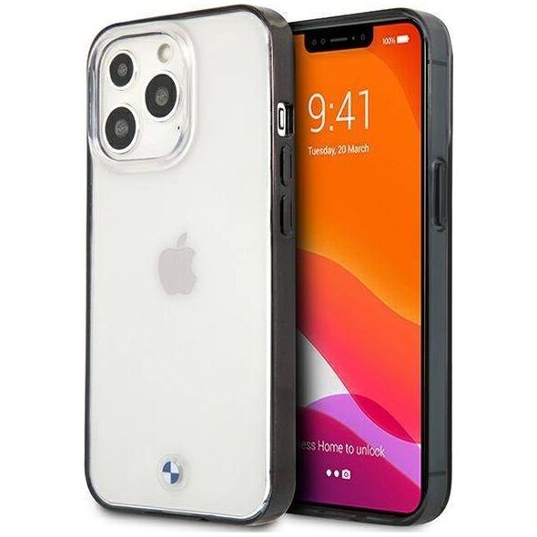 BMW Etui BMW BMHCP13XPCUMRBK Apple iPhone 13 Pro Max transparent hardcase Signature Collection