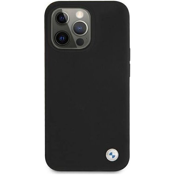 BMW Etui BMW BMHCP13LSILBK Apple iPhone 13 Pro czarny/black hardcase Silicone Signature