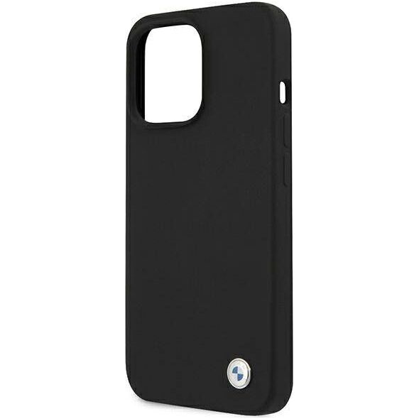 BMW Etui BMW BMHCP13XSILBK Apple iPhone 13 Pro Max czarny/black hardcase Silicone Signature
