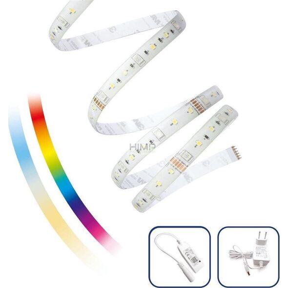 Taśma LED Spectrum 3.4W/m 12V RGB multikolor (WOJ+14493)