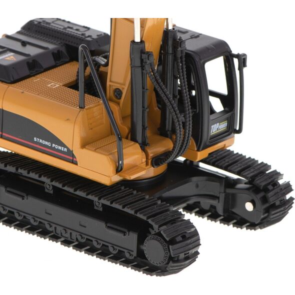 H-Toys Koparka ładowarka z łyżką na gąsienicach model z metalu Die-Cast H-toys 1710 1:50