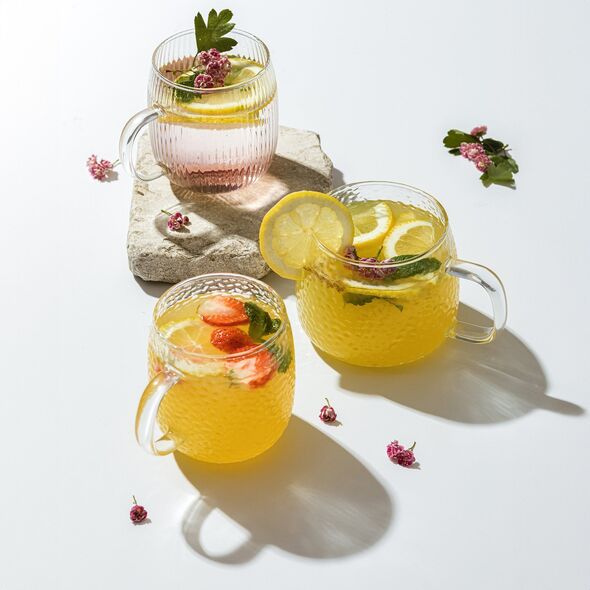 Florina Kubek szklany Florina Savia 500 ml 2 sztuki