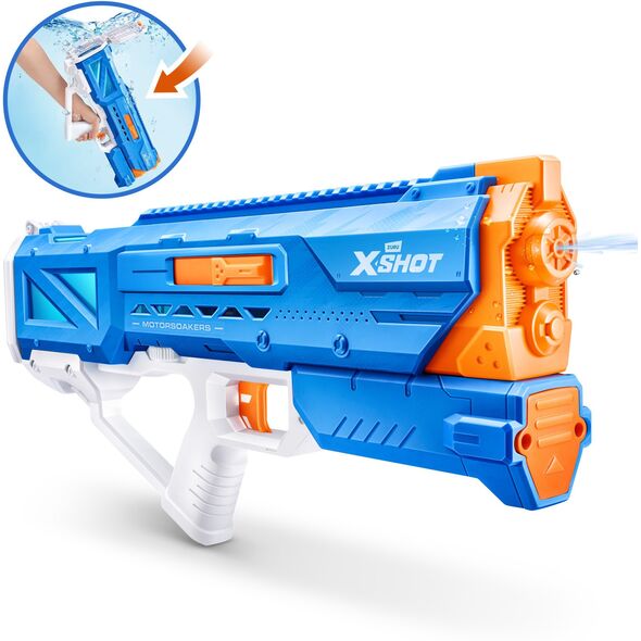 Zuru ZURU XSHOT Water - Hydra Pulse Motor Soaker, water blaster