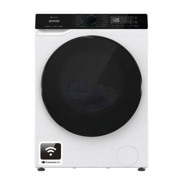 Πλυντήριο Ρούχων με Στεγνωτήριο Gorenje | WD2PA1X64ADW | Κατηγορία ενεργειακής απόδοσης A/D | Μπροστινή φόρτωση | Χωρητικότητα πλύσης 10.5 kg | 140