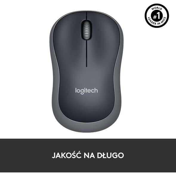 Mysz Logitech M185 Szara (910-002238)