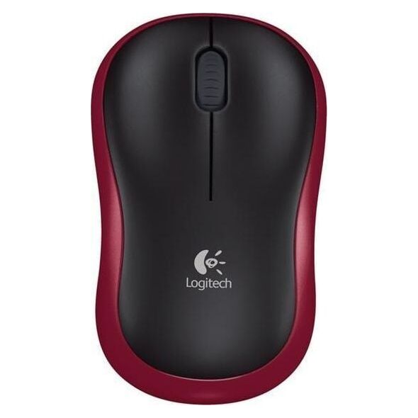 Mysz Logitech M185 Czerwona (910-002240)