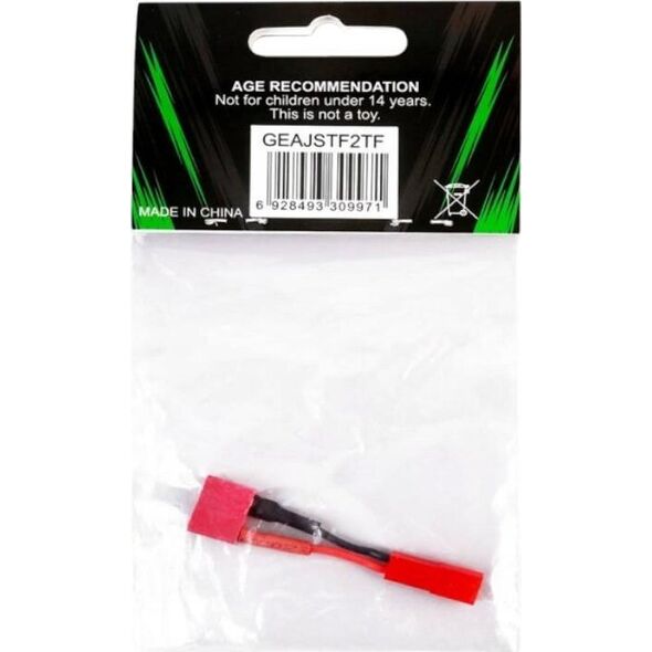Gens Ace Adapter Gens ace JST-SYP-2P żeński do Deans(T) żeńskiego , AWG#20 30mm