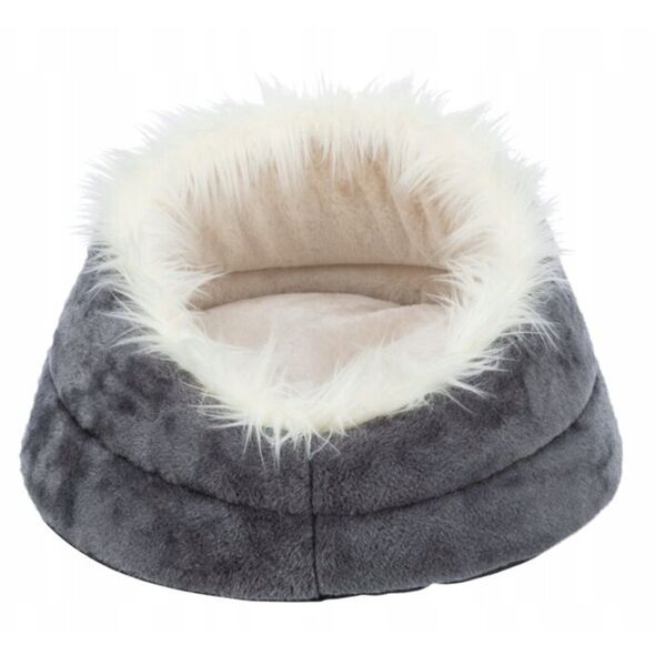 Trixie Minou bed, round, ø 60 × 28 cm, grey/light grey