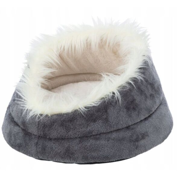 Trixie Minou bed, round, ø 60 × 28 cm, grey/light grey