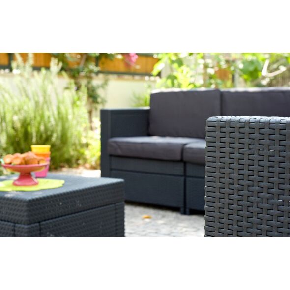 Keter Zestaw mebli ogrodowych PROVENCE SET - grafitowy