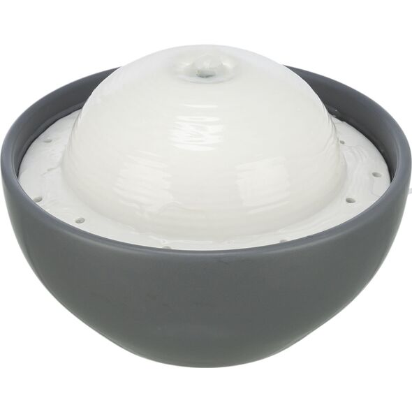 Trixie Vital Dome drinking fountain, 1.5 l/20×10×20 cm, grey/white