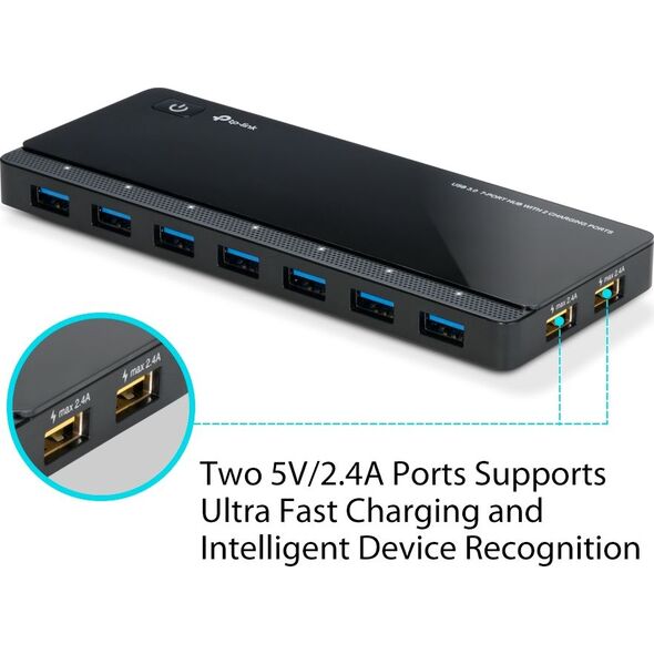 HUB USB TP-Link 9x USB-A 3.0 (UH720)