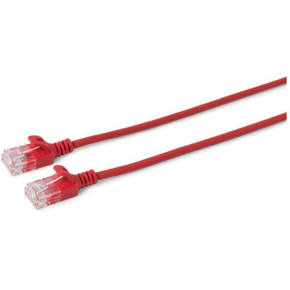 MicroConnect U/UTP CAT6 1M Red Slim,