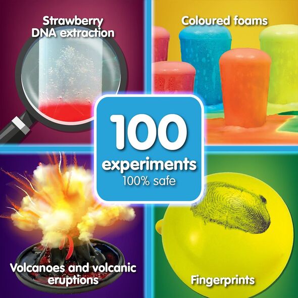 Mokslo rinkinys - 100 eksperimentų