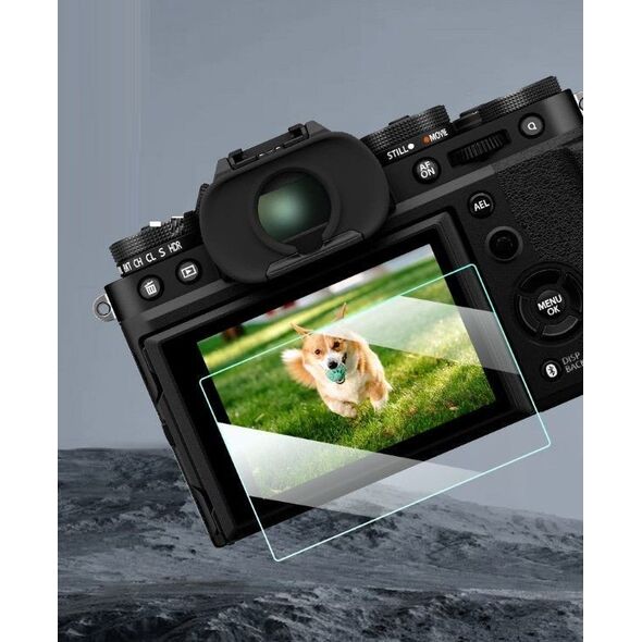 3x Zestaw Osłona Szkło 9h Na Ekran I 3x Osłona Na Zimną Stopkę Fujifilm X-t5 / K&f Concept / Sku.2196