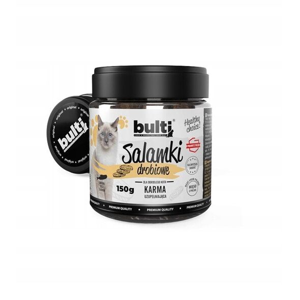 BULTI Salamki drobiowe przysmak dla kota 150g