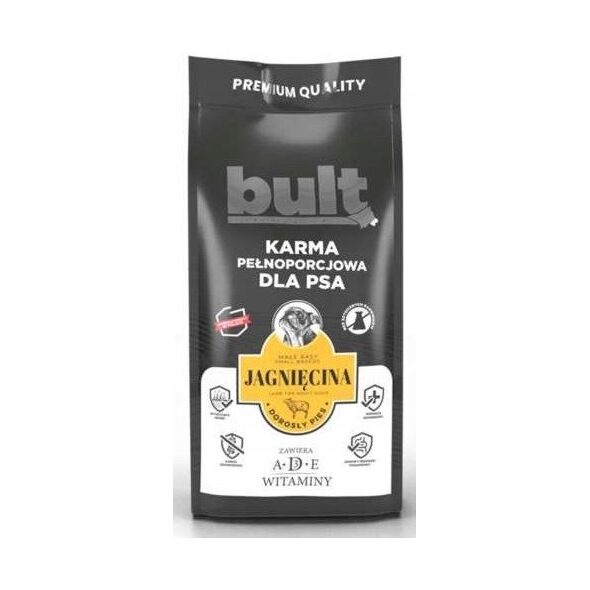 BULT Karma sucha z jagnię. dla psów małych ras 12kg