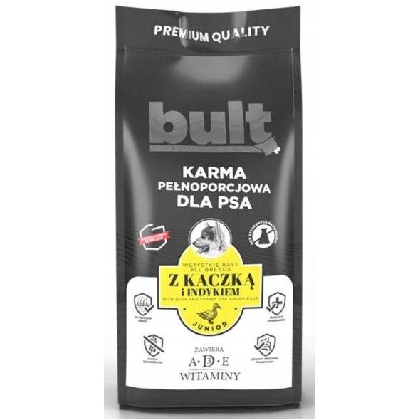 BULT Karma sucha z kaczką i indykiem szczeniąta 3kg