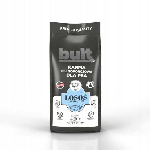 BULT Karma sucha z łososiem i pstrągiem dla psa 3kg