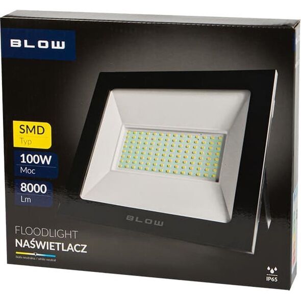 Naświetlacz Blow 71-553# Lampa halogen. led smd 100w św.bia.neut.