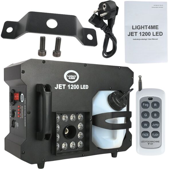 LIGHT4ME JET 1200 LED κατασκευαστής καπνού κάθετης κατεύθυνσης