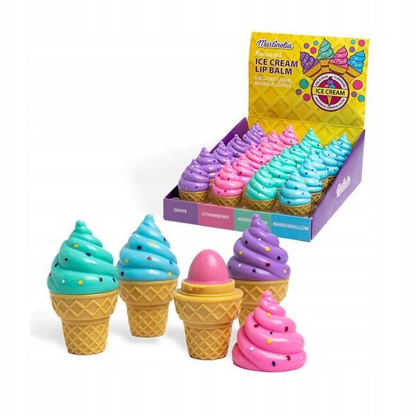 Βάλσαμο χειλιών για παιδιά Martinelia Ice Cream, 1 τεμ.