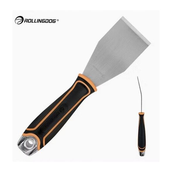 ROLLINGDOG STAINLESS STEEL CURVED SCRAPER 76mm