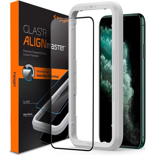 Spigen Tempered Glass ALM GLASS FC iPhone11 Pro Max