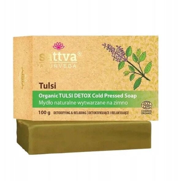 Οργανικό σαπούνι ψυχρής επεξεργασίας Tulsi 100g
