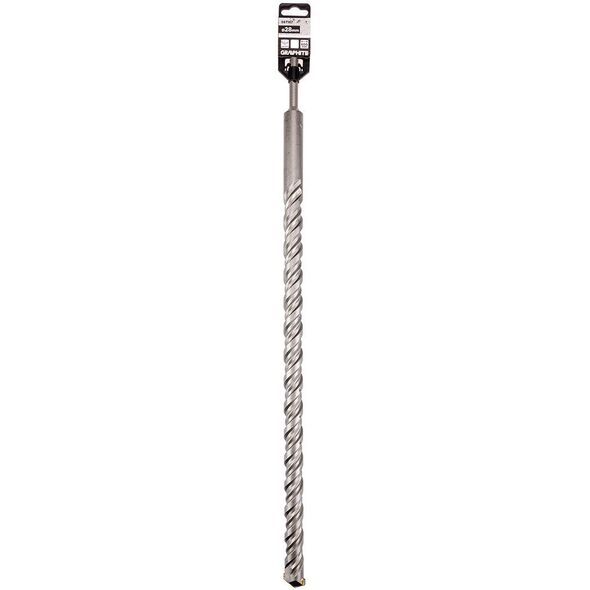 Wiertło do betonu SDS Plus z podwójną spiralą 28 x 600 mm