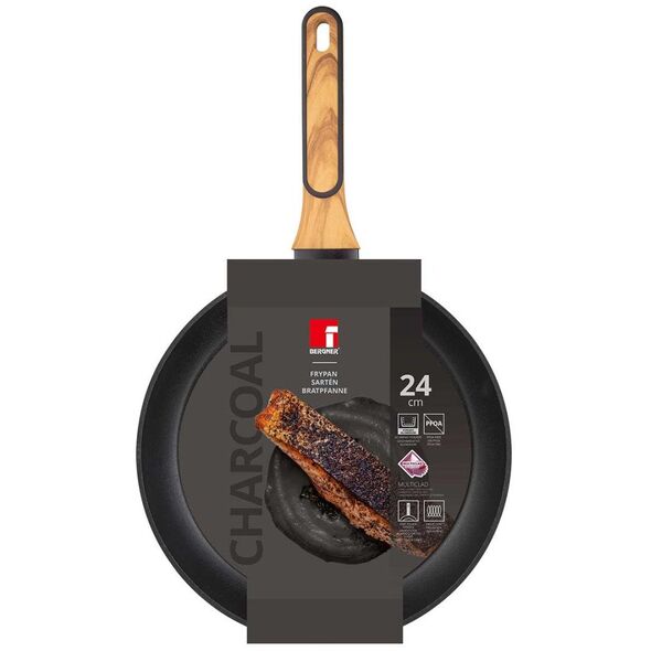 PATELNIA MULTICLAD 24cm BERGNER BG-56031 CHARCOAL