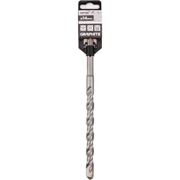 Wiertło do betonu SDS Plus z podwójną spiralą 14 x 210 mm