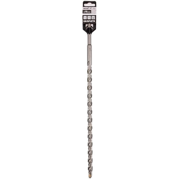 Wiertło do betonu SDS Plus z podwójną spiralą 16 x 410 mm