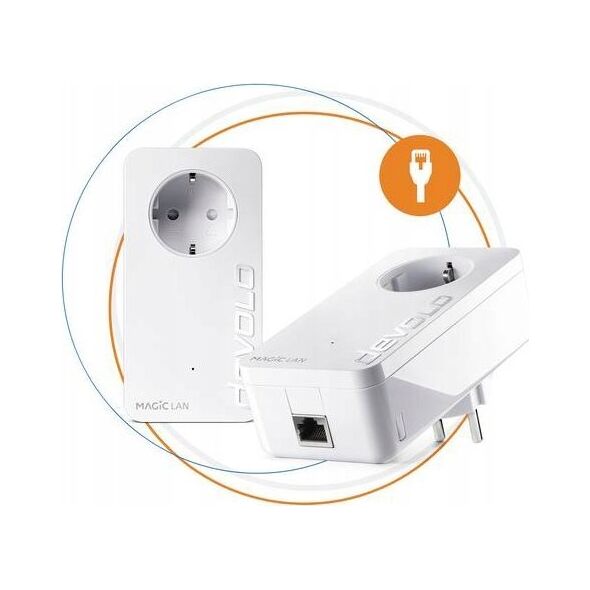 Adapter powerline Devolo devolo Magic 1 LAN 1-1-2 Starter Kit, Powerline (two adapters)
