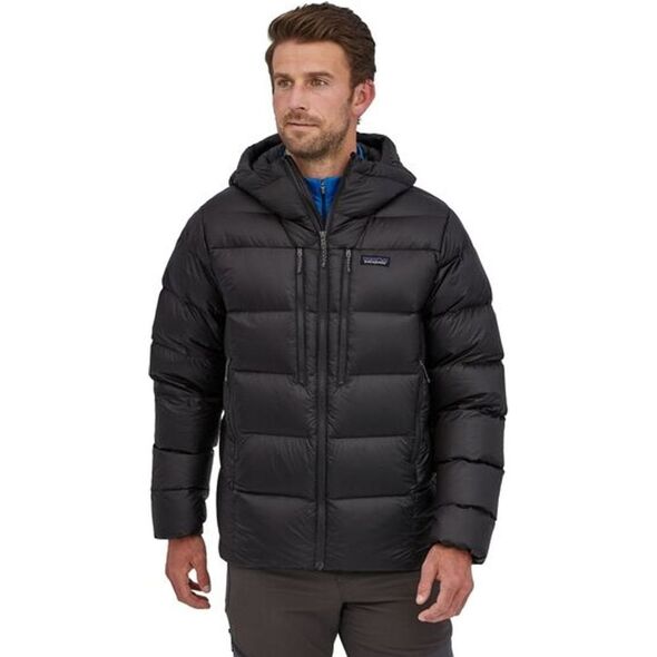 Kurtka fitz roy down hoody-black-l PATAGONIA