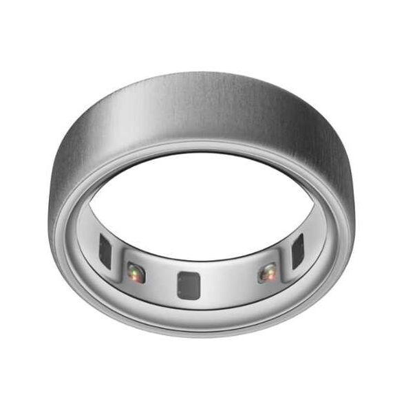 Έξυπνο δαχτυλίδι Oura Ring 4, Brushed Silver, μέγεθος 10