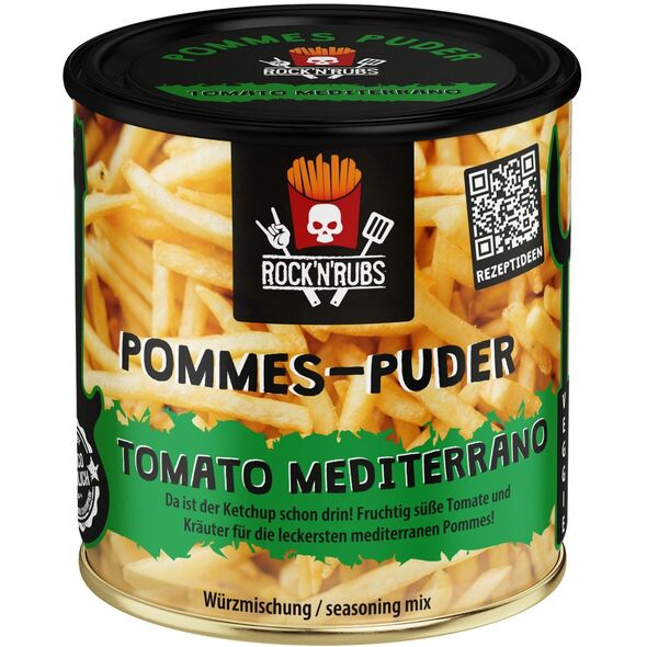 ROCK N RUBS Πούδρα Πατάτας - Tomato Mediterrano 150g MHD 06/26