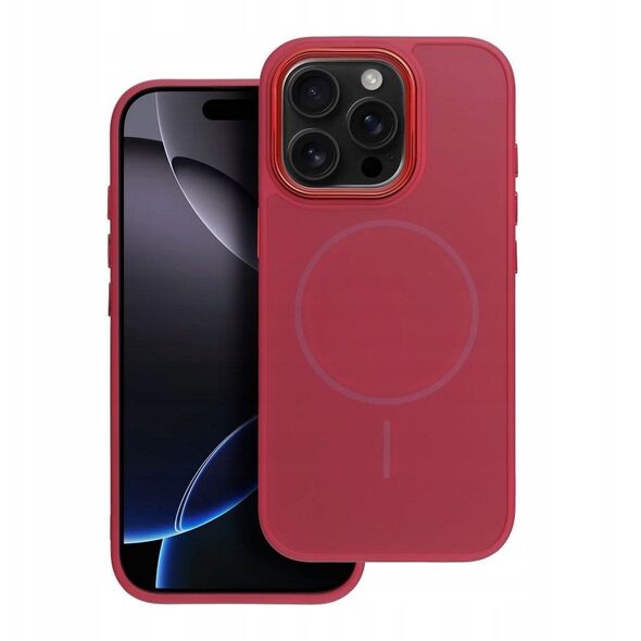 Θήκη FRAME MAG COVER συμβατή με MagSafe για IPHONE 14 PRO MAX magenta