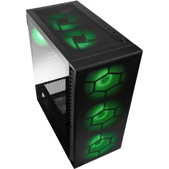 Κουτί Kolink Kolink Observatory HF Plus Mesh ARGB Midi Tower - Μαύρο