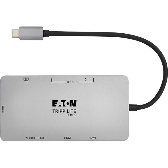 Stacja/replikator Eaton Tripp Lite USB-C (U442-DOCK8G-GG)