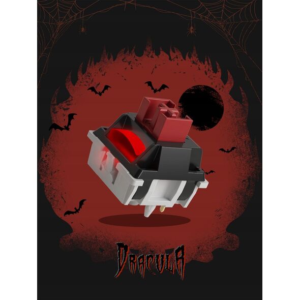 Akko AKKO Dracula Switch, mechanisch, 5-Pin, linear, MX-Stem, 35g - 45 Stck