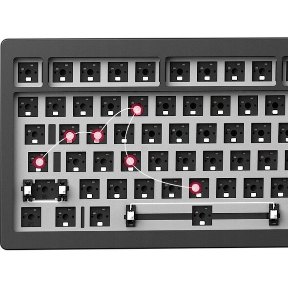 Akko AKKO MonsGeek M1 V3 QMK DIY Kit US - Pastel Pink